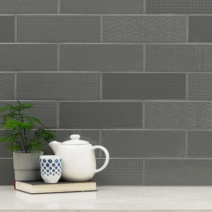 MSI Surfaces Urbano Graphite 3D Mix 4X12 NURBGRAMIX4X12 - Plumbing Market