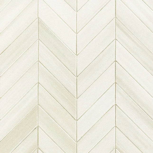 MSI Surfaces Watercolor Bianco Chevron 12X15 Mosaic NWATBIACHE12X15 - Plumbing Market