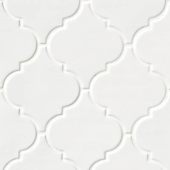 MSI Surfaces Whisper White Arabesque SMOT-PT-WW-ARABESQ - Plumbing Market