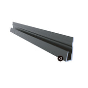 Zitta 2 ends finishing kit 96'' for on wall installation black MU0096HAEK4