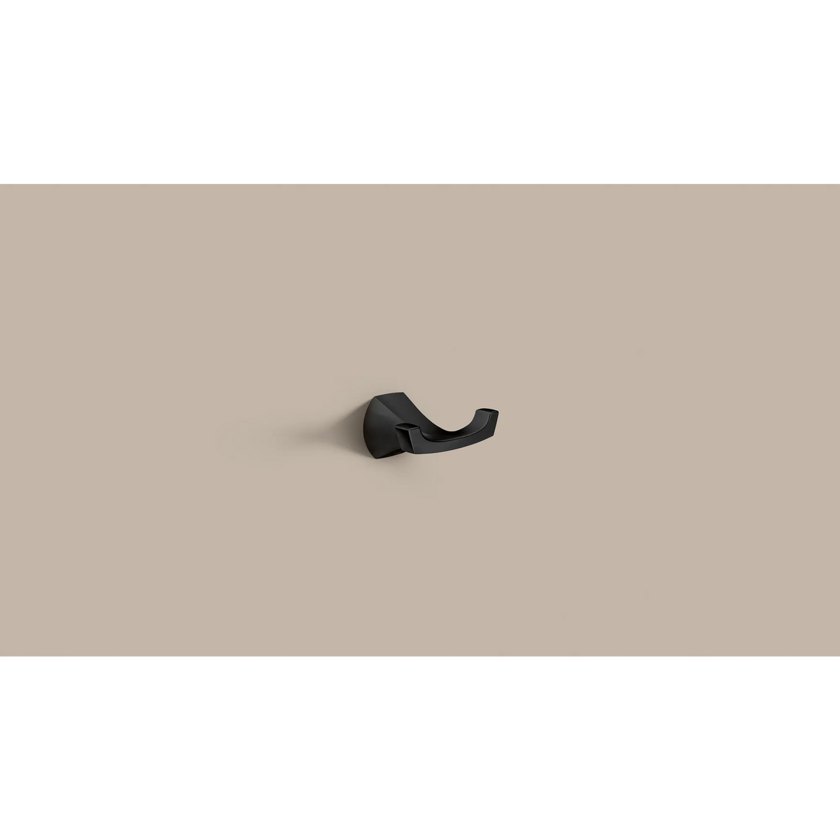 Moen Lindor Double Robe Hook MY8703 in Matte Black (MY8703BL) - view 3