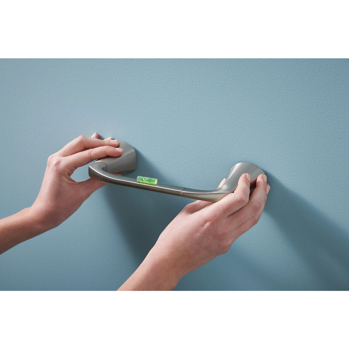Moen Lindor Pivoting Paper Holder MY8708 in Spot Resist Brushed Nickel (MY8708BN) - view 6