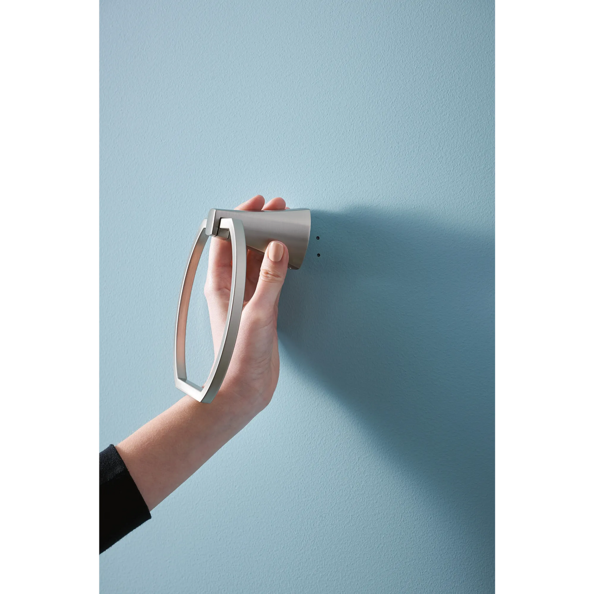 Moen Lindor Towel Ring MY8786 in Spot Resist Brushed Nickel (MY8786BN) - view 11