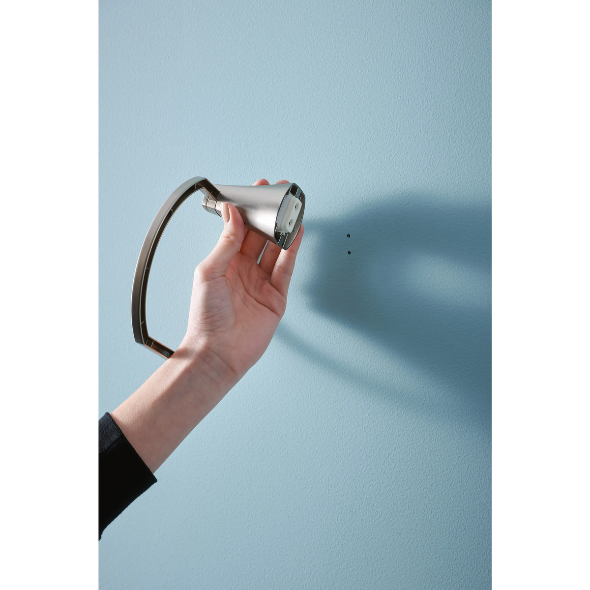 Moen Lindor Towel Ring MY8786 in Spot Resist Brushed Nickel (MY8786BN) - view 12