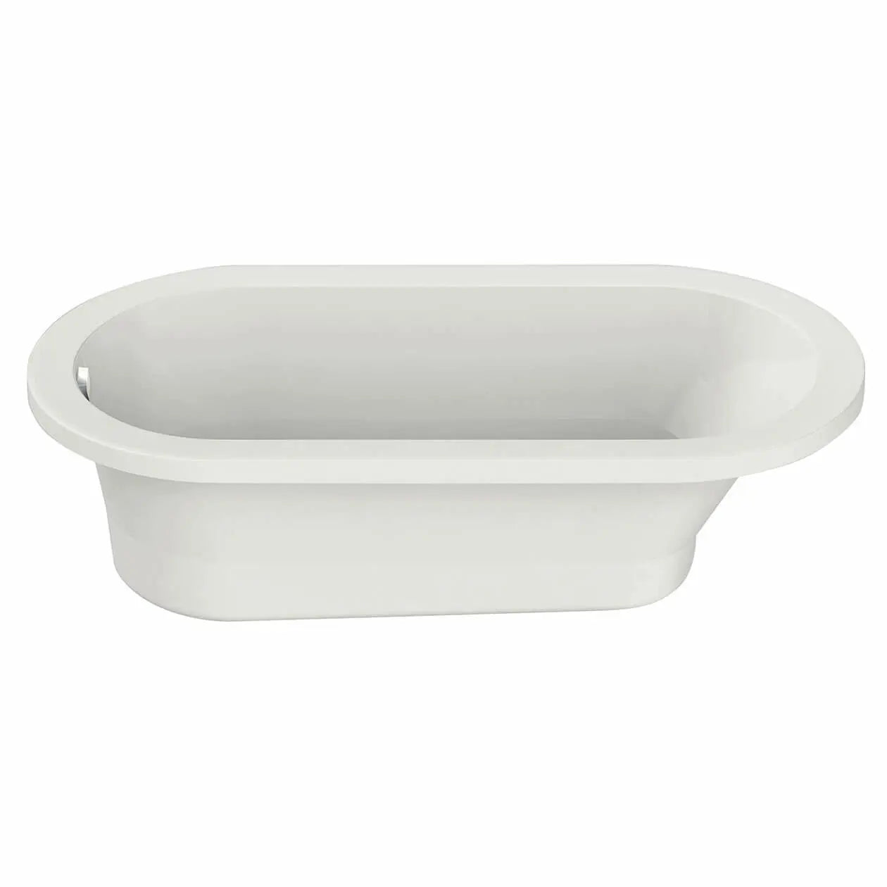 Maax Aigo 72 x 36 Acrylic Undermount End Drain Hydrofeel Bathtub in White 102788-054-001-100 - Plumbing Market