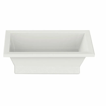 Maax Aiiki 7236 Acrylic Drop-in End Drain Hydrofeel Bathtub in White 102786-054-001-100 - Plumbing Market