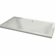 Maax Aiiki 7242 Acrylic Drop-in Center Drain Aerofeel Bathtub in White 102785-055-001 - Plumbing Market