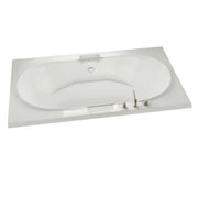 Maax Antigua 72 x 42 Acrylic Drop-in Center Drain Hydrosens Bathtub in White 101250-107-001-100 - Plumbing Market