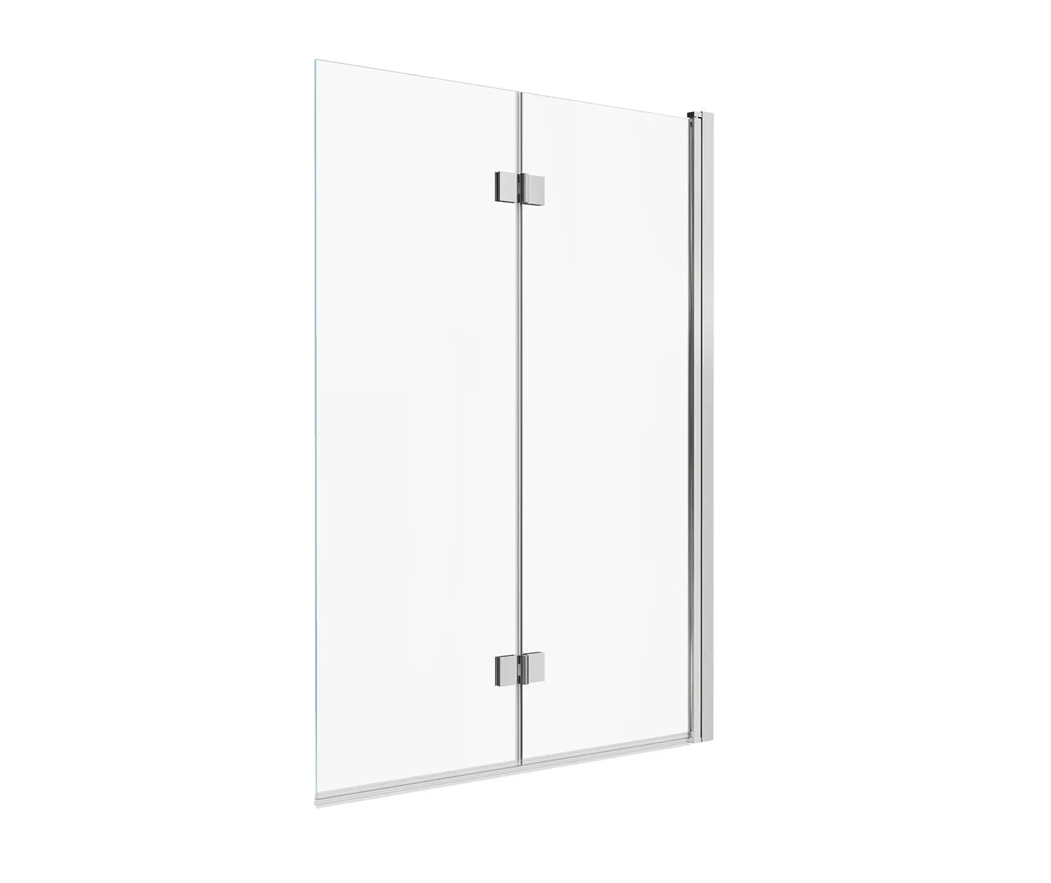 Maax Axial Access 42 x 56 in. 6 mm Pivot Tub Screen for Alcove Installation with Clear glass in Chrome 138600-900-084-000 - Plumbing Market