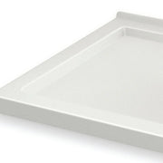 Maax B3Round 6036 Acrylic Corner Right Shower Base in White with Anti-slip Bottom with Center Drain 410006-543-001-000 - Plumbing Market