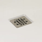 Maax B3Square 4834 Acrylic Tunnel Shower Base in White with Center Drain 420002-506-001-100 - Plumbing Market