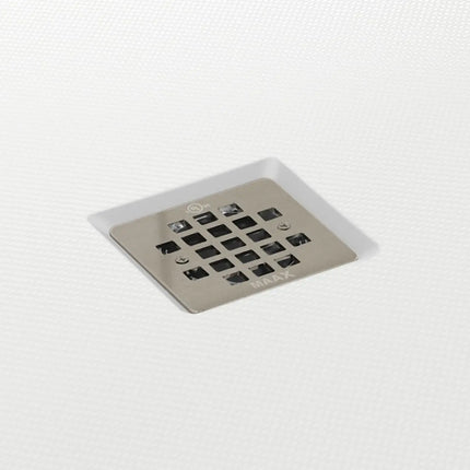 Maax B3X 4836 Acrylic Alcove Shower Base with Anti-slip Bottom with Center Drain in White 420030-541-001-000 - Plumbing Market