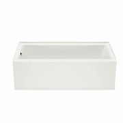 Maax Bosca 6032 Acrylic Alcove Right-Hand Drain Bathtub in White 106969-000-001-002 - Plumbing Market