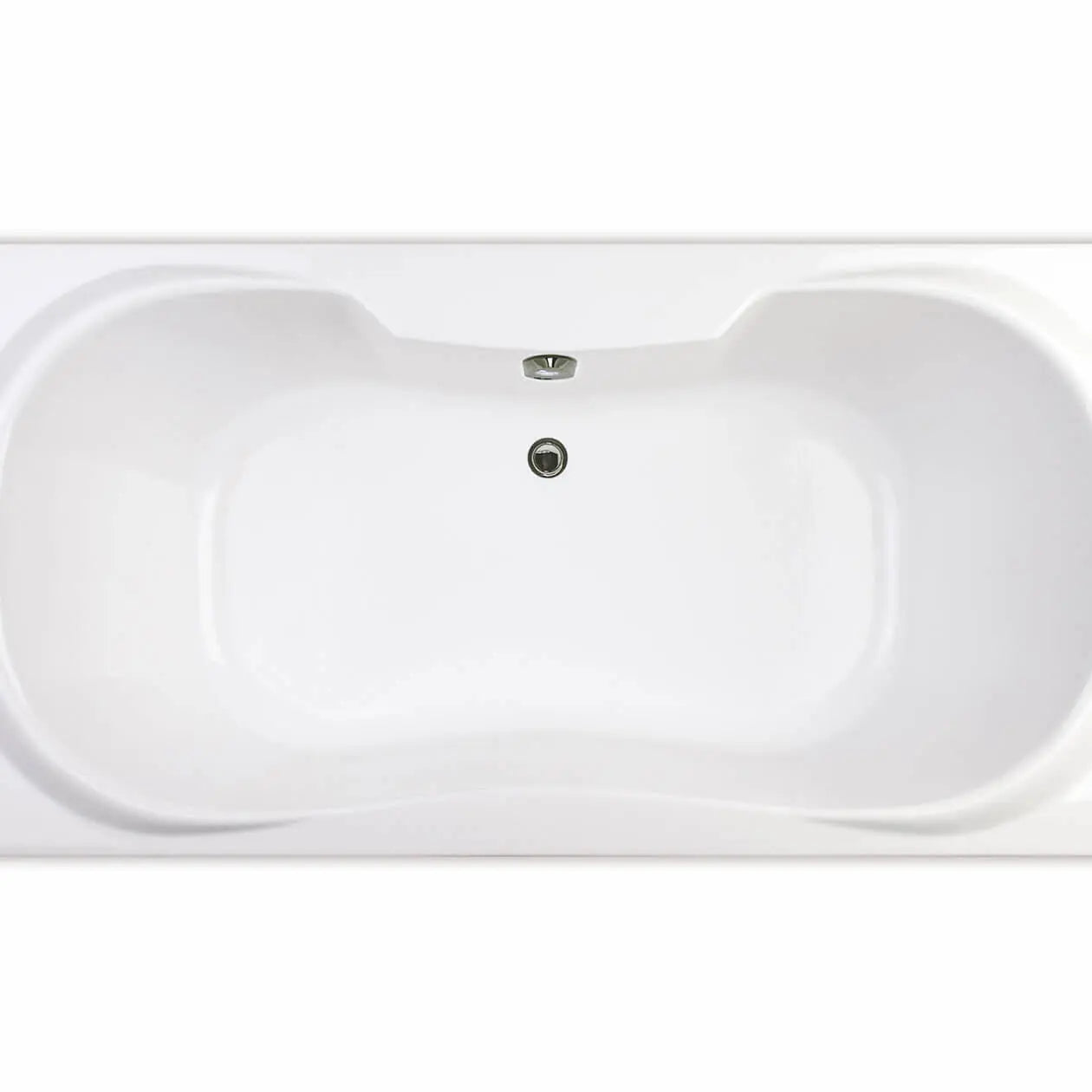 Maax Cambridge 72 x 36 Acrylic Drop-in Center Drain 10 Microjets Bathtub in White 101227-091-001-000 - Plumbing Market