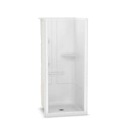 Maax Camelia SH-3636 Acrylic Alcove Center Drain One-Piece Shower in White - No Seat - Plumbing Market