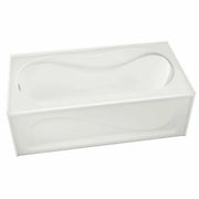 Maax Cocoon 6030 IFS Acrylic Alcove Right-Hand Drain Bathtub in White 105822-000-001-104 - Plumbing Market