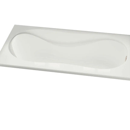 Maax Cocoon 6032 Acrylic Drop-in End Drain Combined Hydrosens & Aerosens Bathtub in White 102722-109-001-100 - Plumbing Market