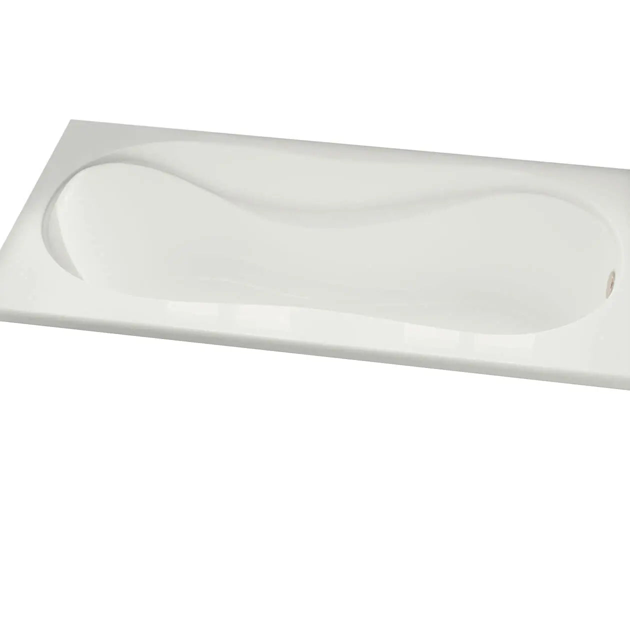 Maax Cocoon 6636 Acrylic Drop-in End Drain Combined Hydrosens & Aerosens Bathtub in White 102723-109-001-100 - Plumbing Market