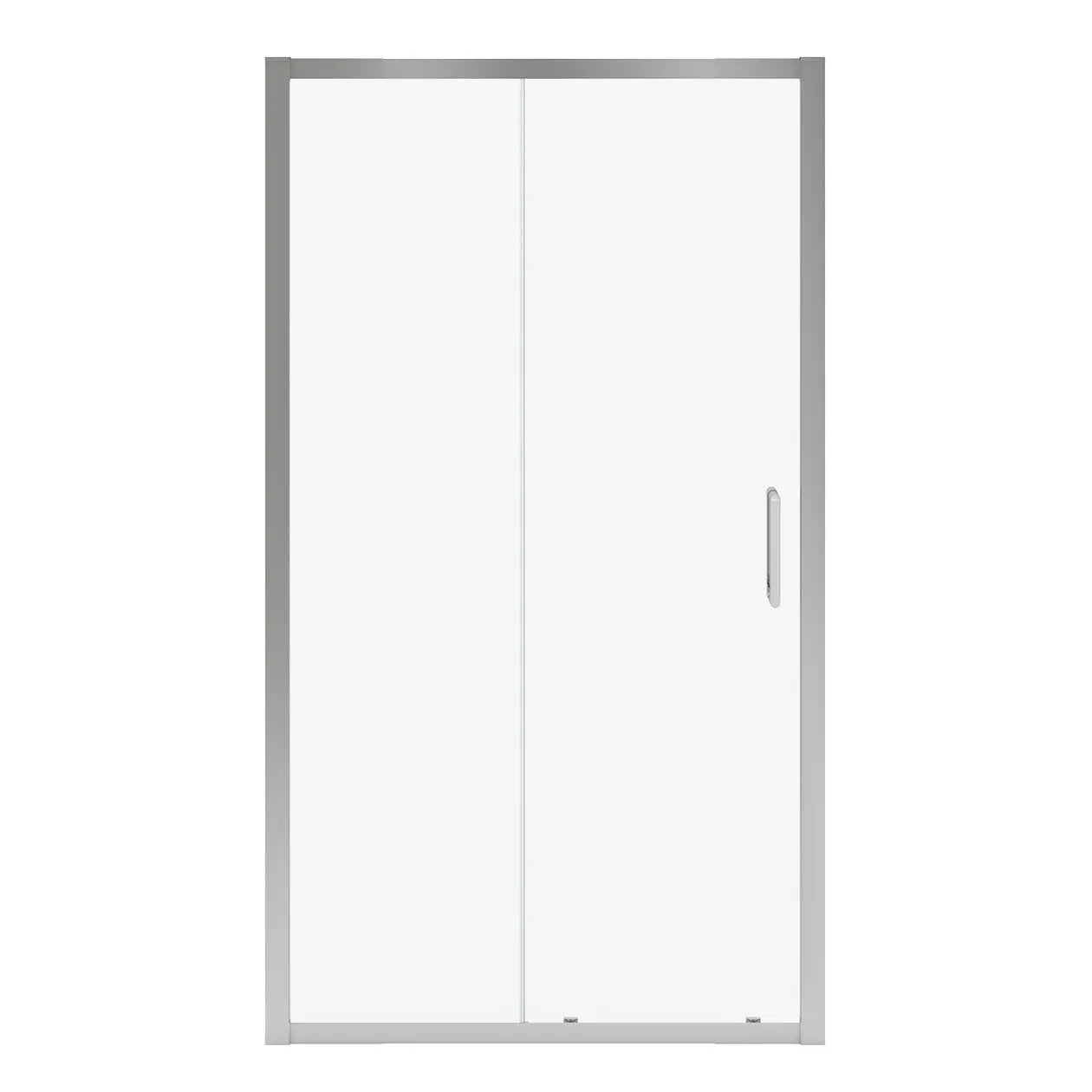 Maax Connect Pro 43 ½-45 x 76 in. 6mm Sliding Shower Door for Alcove Installation with Clear glass in Chrome - Plumbing Market