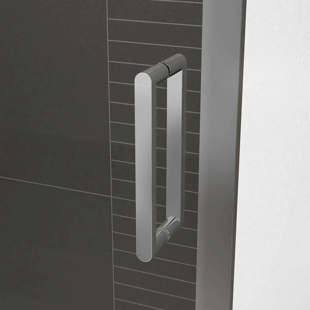Connect Pro 55 ½-57 x 76 in. 6mm Sliding Shower Door for Alcove Installation with Clear glass in Chrome - Plumbing Market