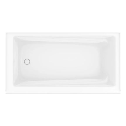 Maax Exhibit 60 x 32 IFS AFR Acrylic Alcove Right-Hand Drain Bathtub in White 105512 - Plumbing Market