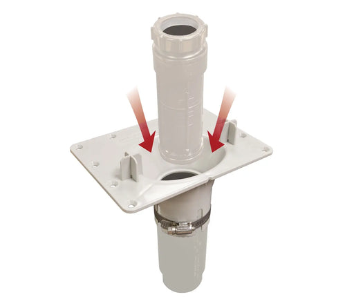 Maax F2 Drain - PVC kit 10034341 - Plumbing Market