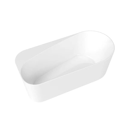 Maax Kuja 6732 Acrylic Freestanding End Drain Bathtub in White - Plumbing Market