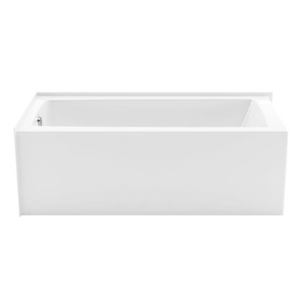 Maax Mackenzie Corner 6030 AFR AcrylX Corner Right-Hand Drain Bathtub in White 106812-000-002-102 - Plumbing Market