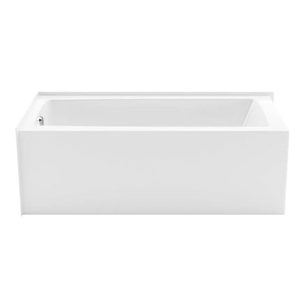 Maax Mackenzie Corner 6030 AcrylX Corner Right-Hand Drain Bathtub in White 106811-000-002-002 - Plumbing Market