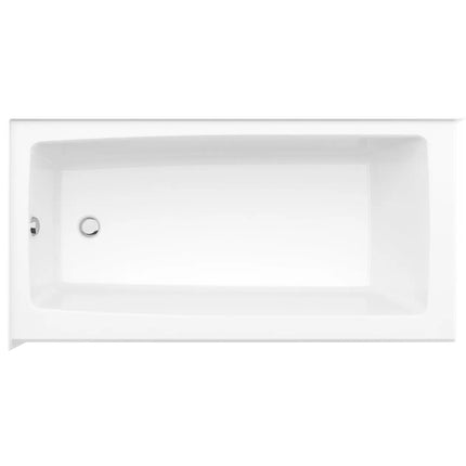 Maax Mackenzie Corner Access 6030 AcrylX Corner Right-Hand Drain Bathtub in White 106815-000-002-002 - Plumbing Market