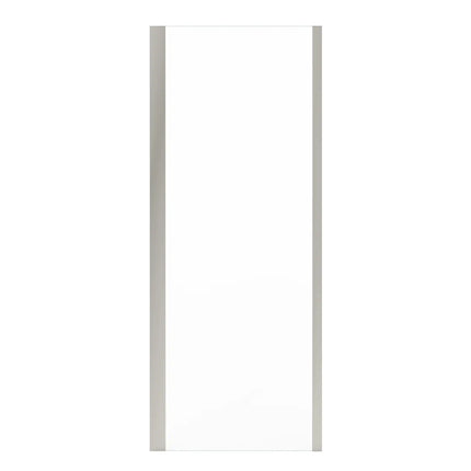 Maax Uptown Return Panel for 32 in. Base with Clear glass in Brushed Nickel 135327-900-305-000 - Plumbing Market