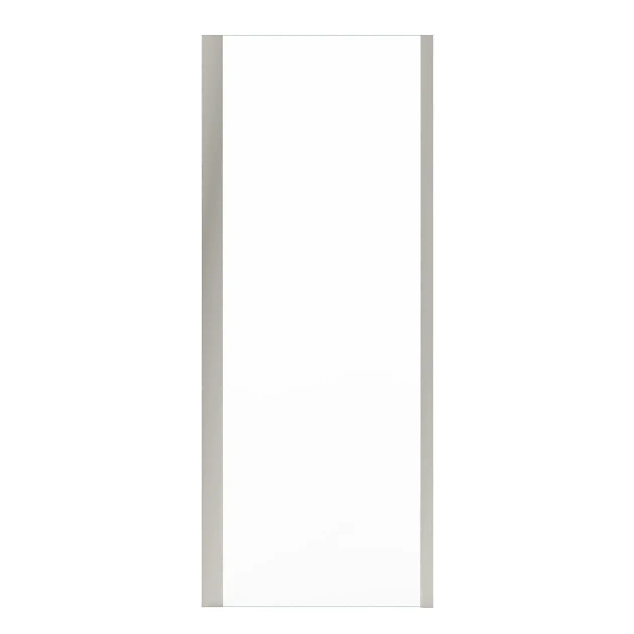 Maax Uptown Return Panel for 36 in. Base with Clear glass in Brushed Nickel 135328-900-305-000 - Plumbing Market