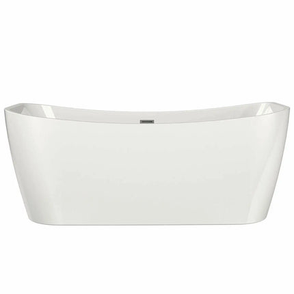 Maax Villi 6532 Acrylic Skirted Freestanding Center Drain Bathtub - Plumbing Market
