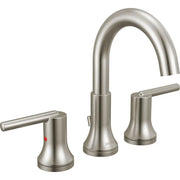 Delta Widespread Bath Faucet W/ Metal Pop-Up 3559-SSMPU-DST - Plumbing Market