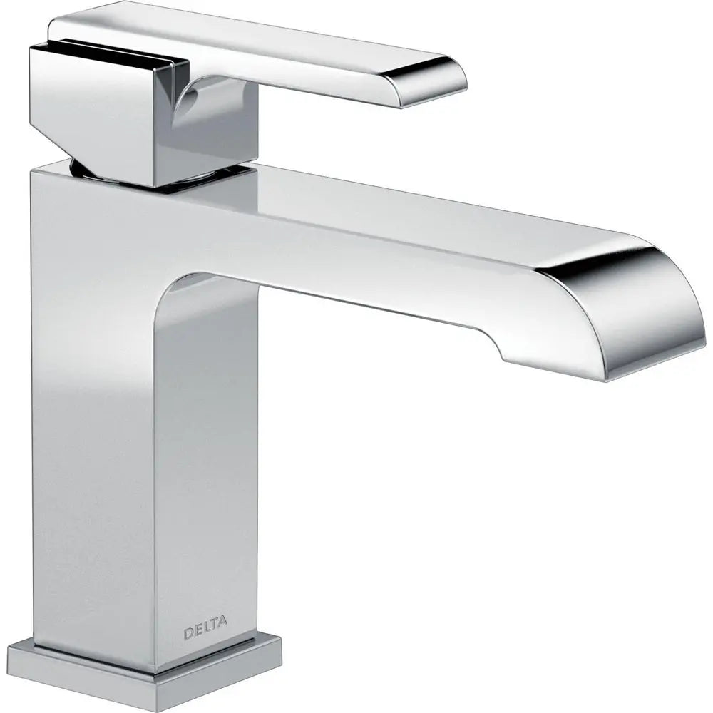 Delta Single Hole - Single Handle-4"Plate/Metal Pop-Up 567LF-MPU - Plumbing Market