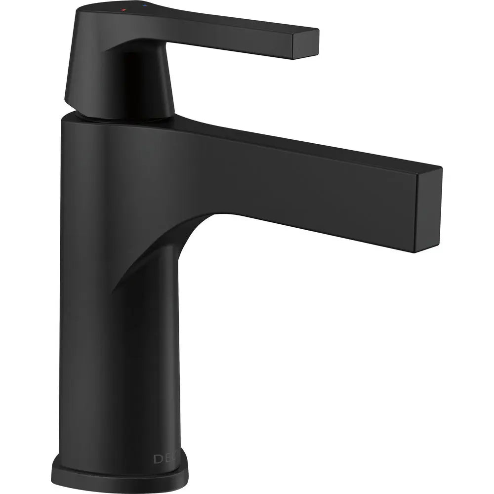 Delta Single Hole - Single Handle-4" Plate/Metal Pop-Up - Mpu 574-BLMPU-DST - Plumbing Market