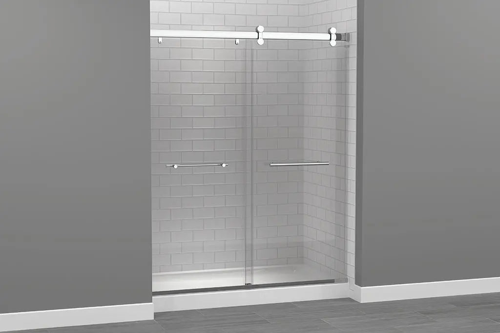 Mirolin  EXPLORIA HYBRID SLIDING SHOWER DOOR 52"-56"-73" - 8MM - PC  HYS56PPC