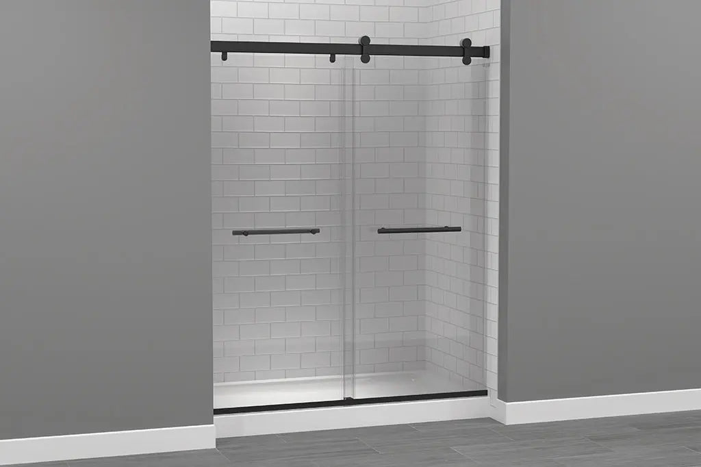 Mirolin  EXPLORIA HYBRID SLIDING SHOWER DOOR 56"-60"-73" - 8MM - MB   HYS60PBL