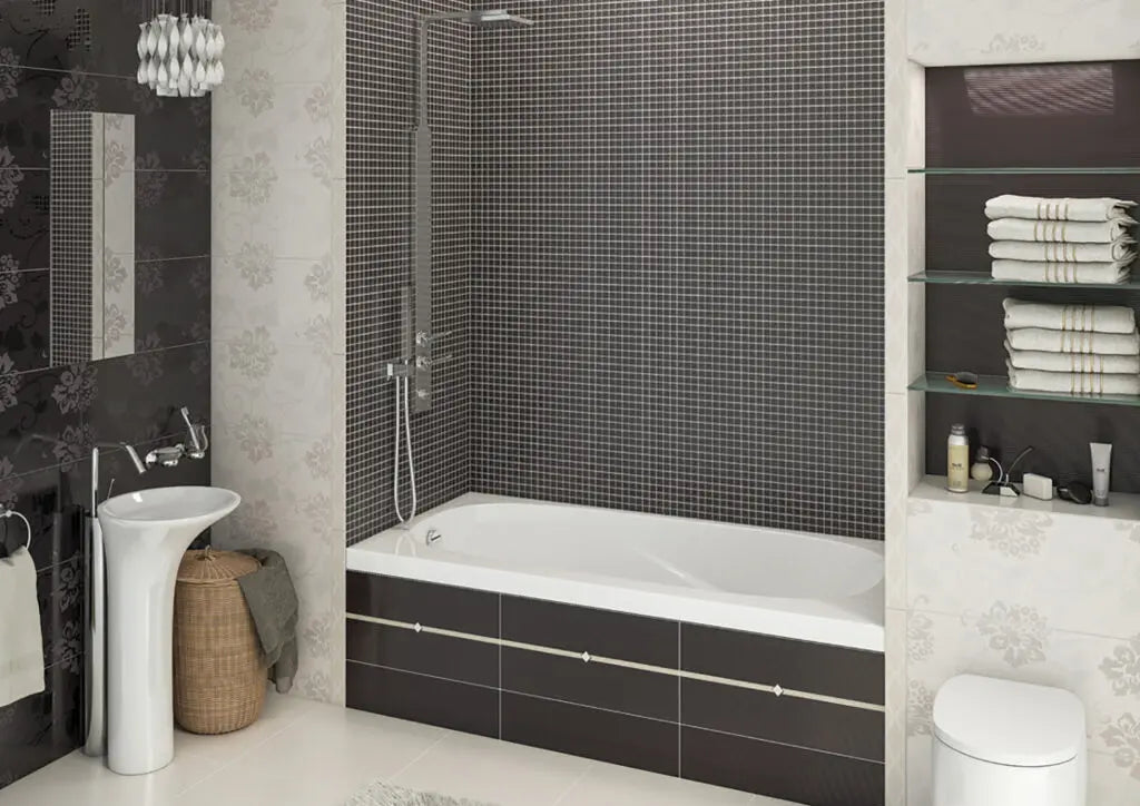 Mirolin  Gryphon™ Alcove Bath – Right Drain GR6030R1