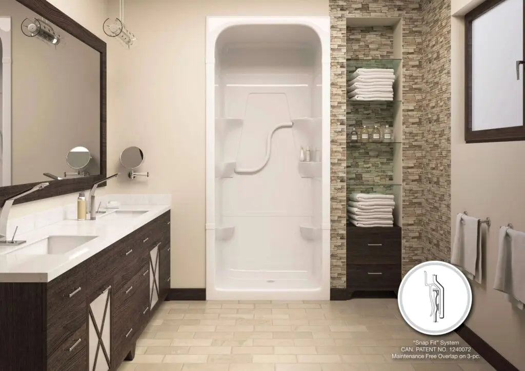 Mirolin  Madison 3 Multi-piece Shower – Left plumbing SH33L1