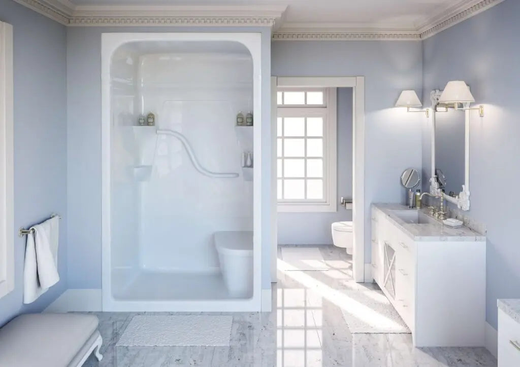Mirolin  Madison Shower with seat – Right side plumbing SH4RS1