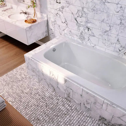 Mirolin Marlowe Drop In 60 x 36 x 20 Bathtub BO612W - Plumbing Market