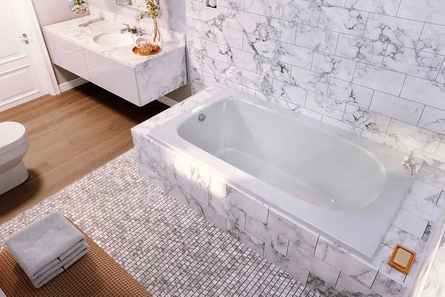 Mirolin Marlowe Drop In 60 x 36 x 20 Bathtub BO612W - Plumbing Market