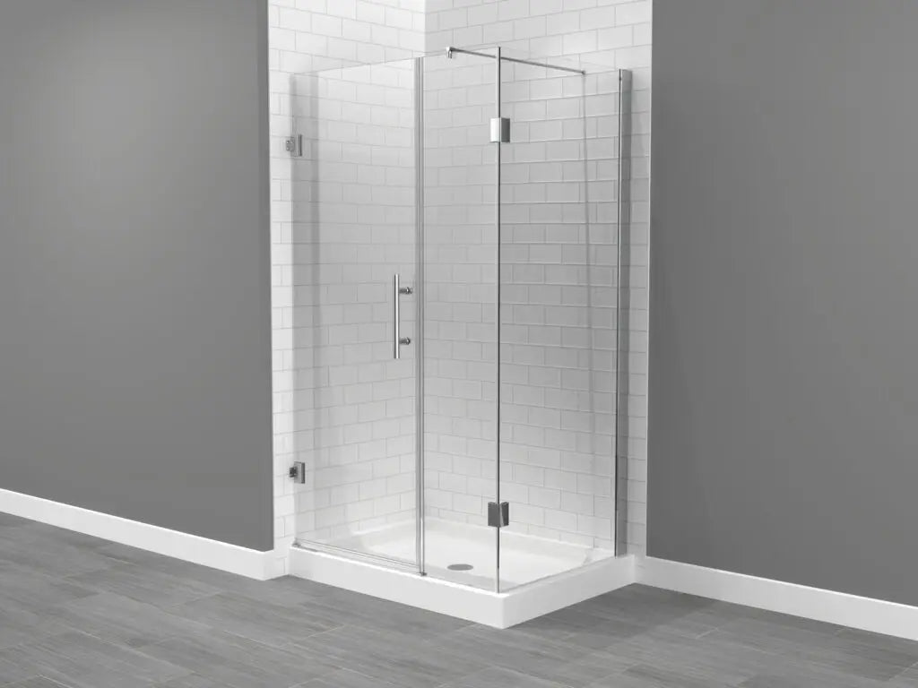 Mirolin  PATRICE PIVOT DOOR RETURN PANEL- 36" -Chrome PDRP36PPC