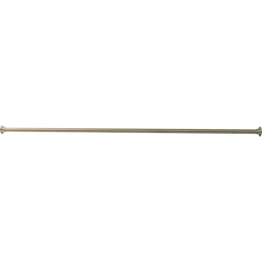 Mirolin  SS HEAVY GAUGE  62" CURTAIN ROD CR55SS