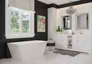 Mirolin  WHITE HESSA BATH 66"  CF1027