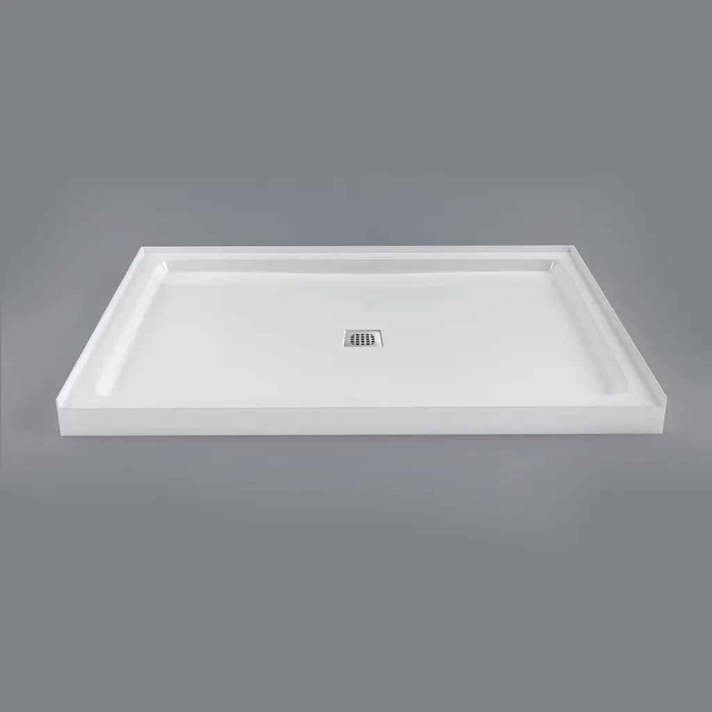 Mirolin  WHITE STRADA 48" SQD ALCOVE BASE  SQD4836A1