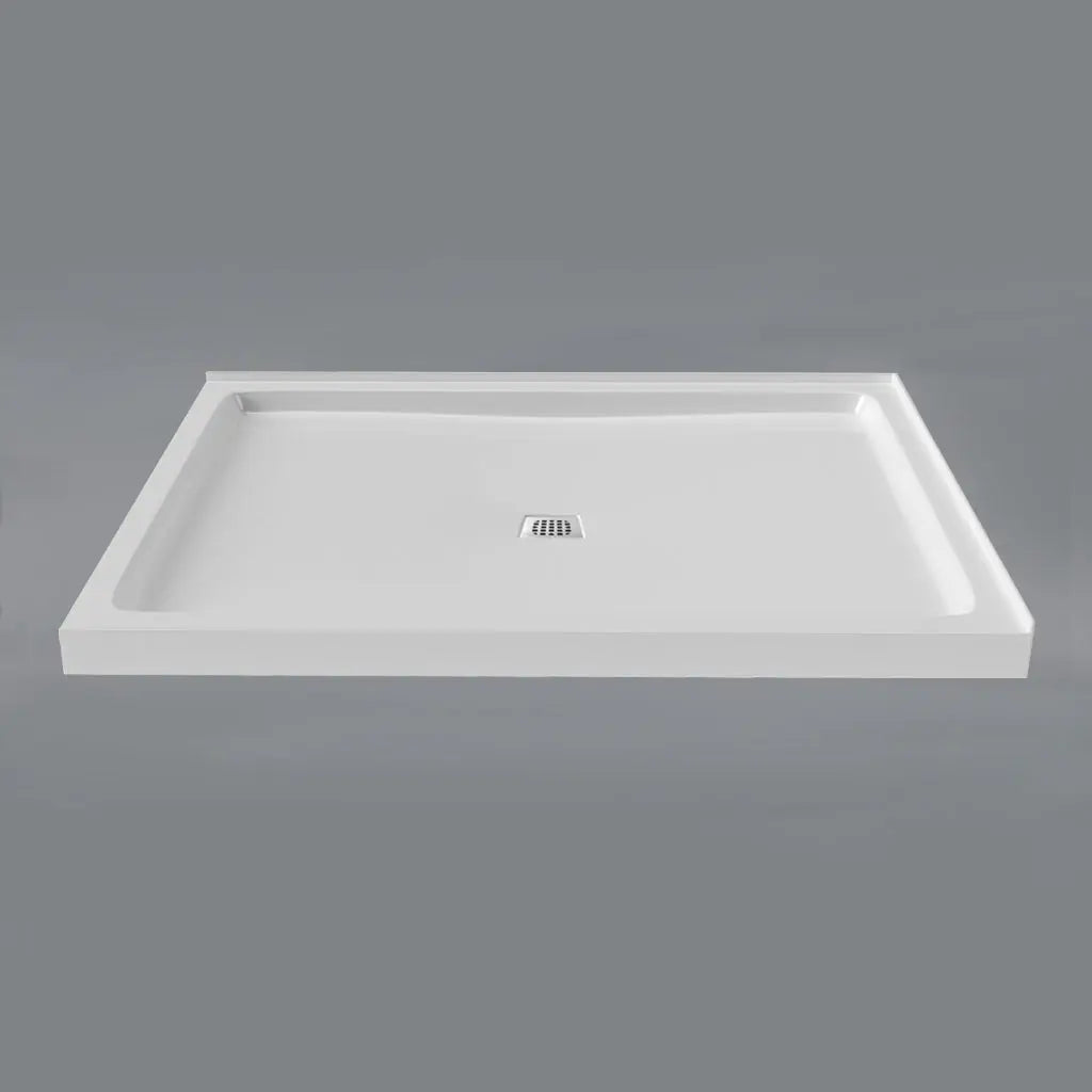 Mirolin  WHITE STRADA 48" SQD BASE RH & BACK FLANGE SQD4836RD1
