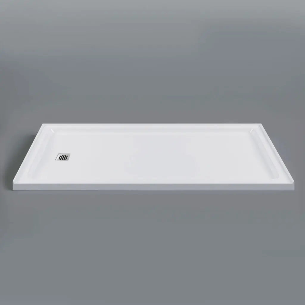 Mirolin  WHITE STRADA 60" SQD ALCOVE BASE  SQD6032RA1