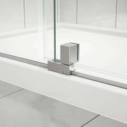 ModulR 36 x 78 in. 8 mm Pivot Shower Door for Alcove Installation with Clear glass in Chrome - Plumbing Market